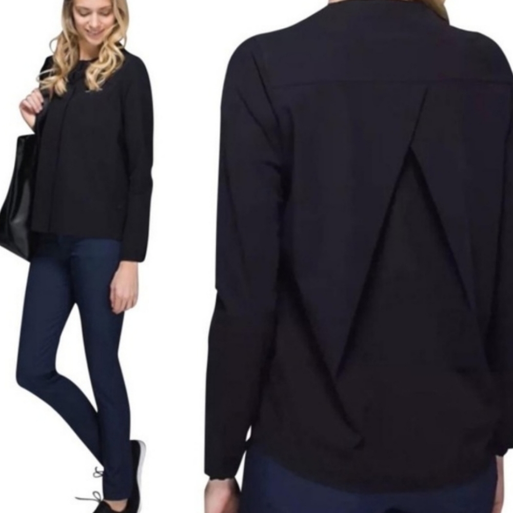 lululemon athletica Black Long Sleeve Top